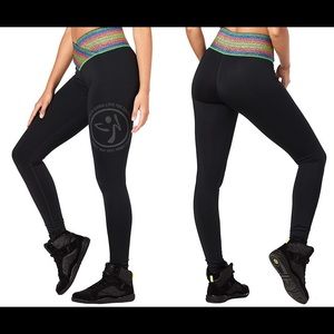 Zumba Rainbow High Waist Long Leggings